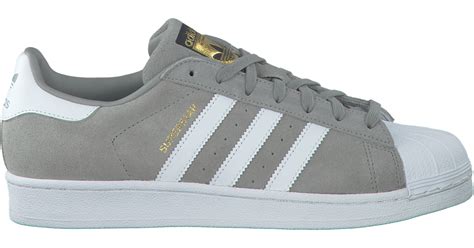 adidas superstar grijs zalando|Grijze adidas Superstar sneakers kopen .